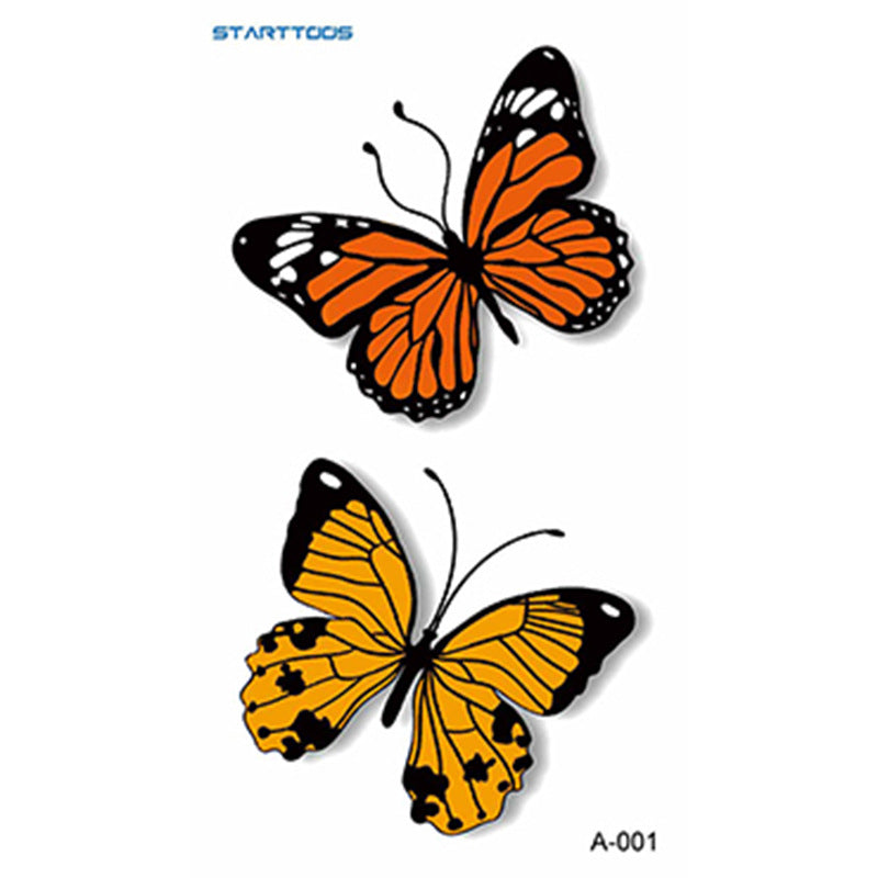 Simple Small Pattern Semi-permanent Tattoo Sticker