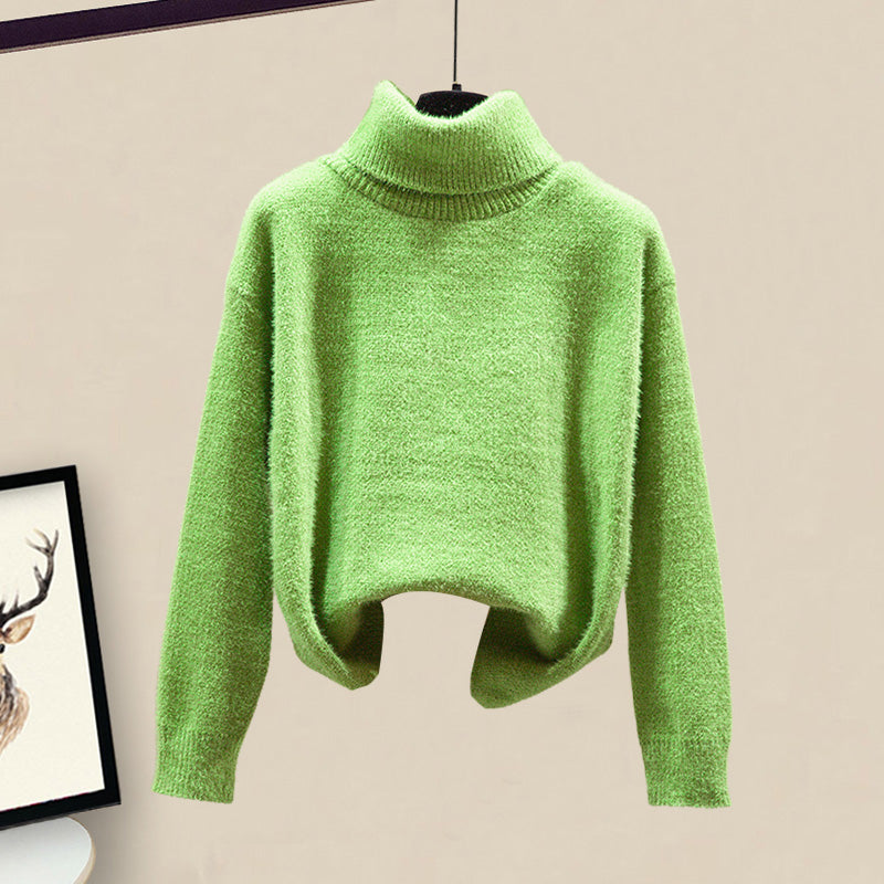 Women's Padded Jacket Sweater Set Made Of Cotton