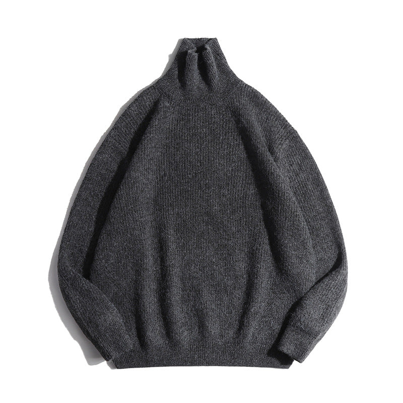 All-matching High Neck Sweater Loose Pullover