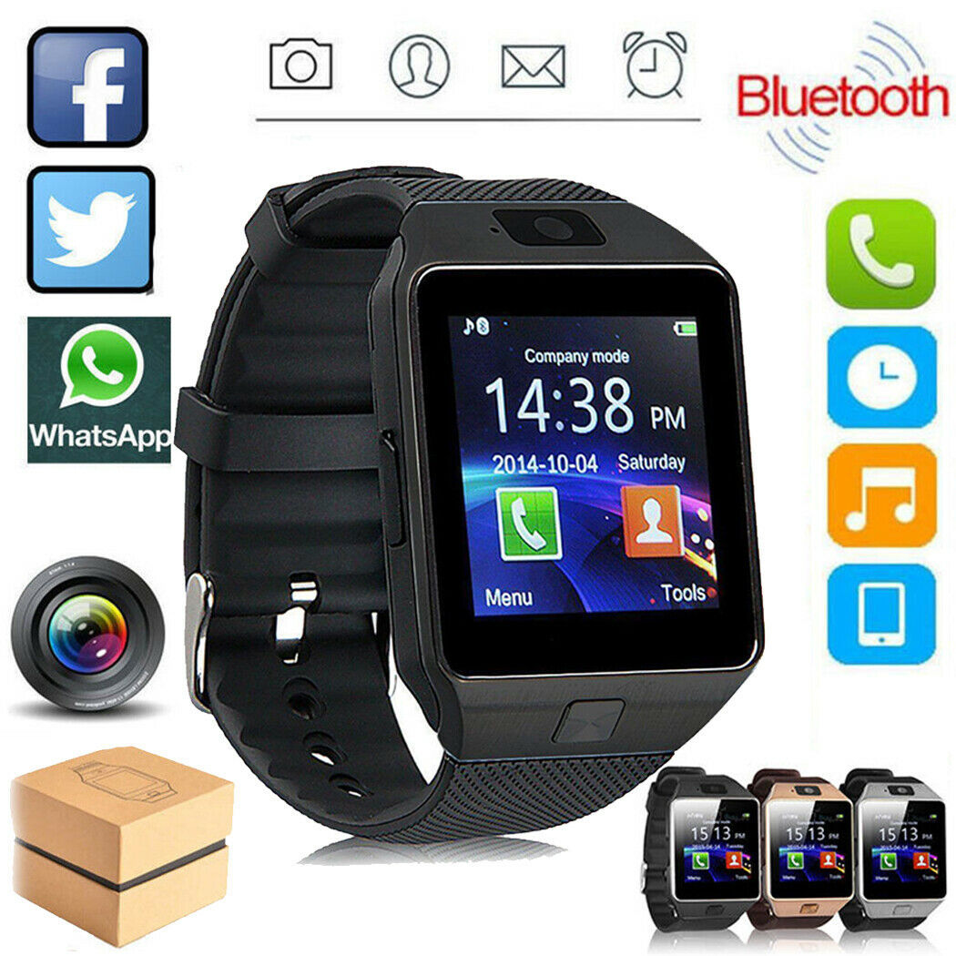 Populært DZ09 bluetooth smartwatch med smartwatch, smartwatch, studeur, mobiltelefon.