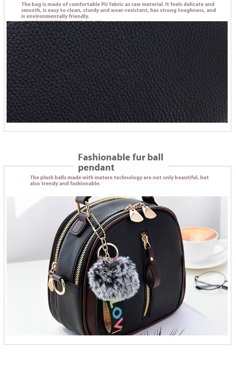 Fashion Women's Small Large Capacity Portable Shoulder Bag