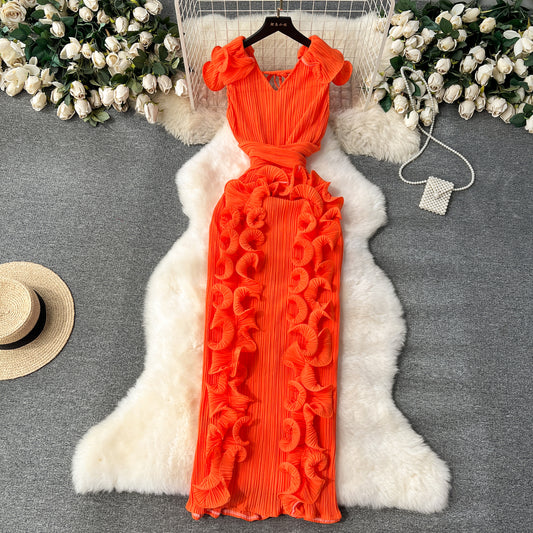 Fashionable Minimalist Long Dress For Women