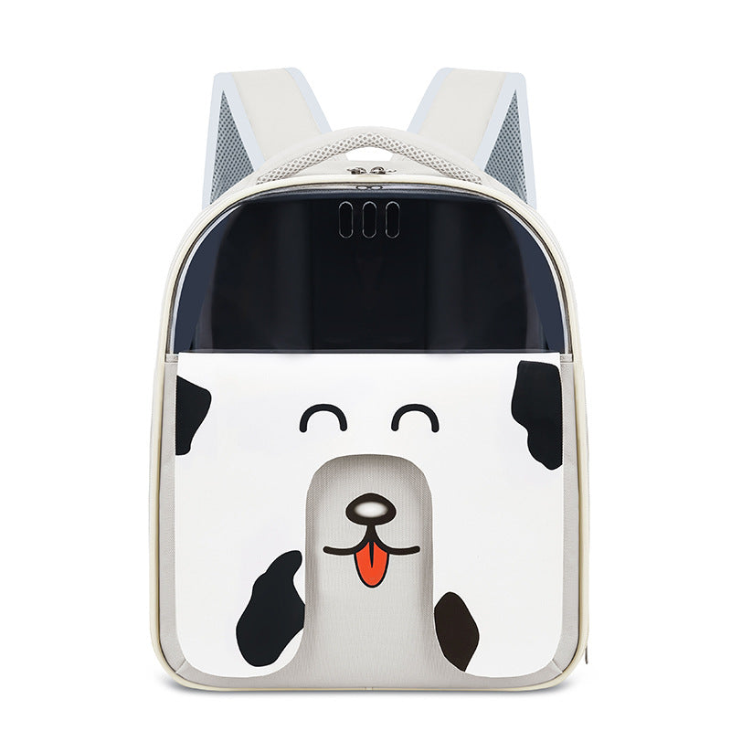 Large Capacity Backpack Portable Pet Bag Outdoor Travel