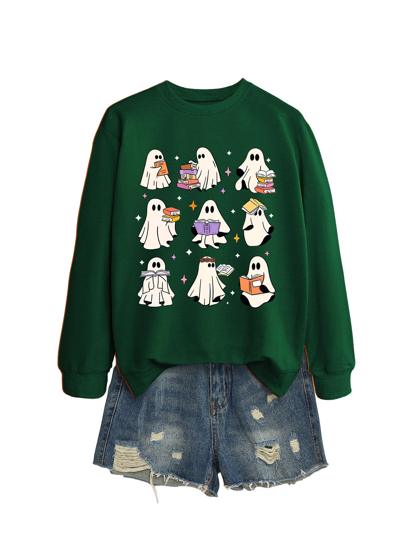 Reading Printed Sweater For Women