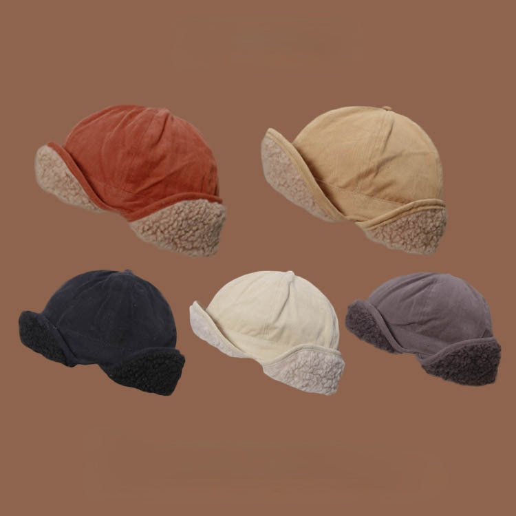 Women's Thick Fleece Duck Tongue Baseball