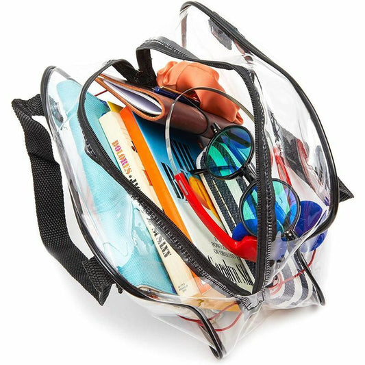 Transparent PVC Portable Storage Cosmetic Bag