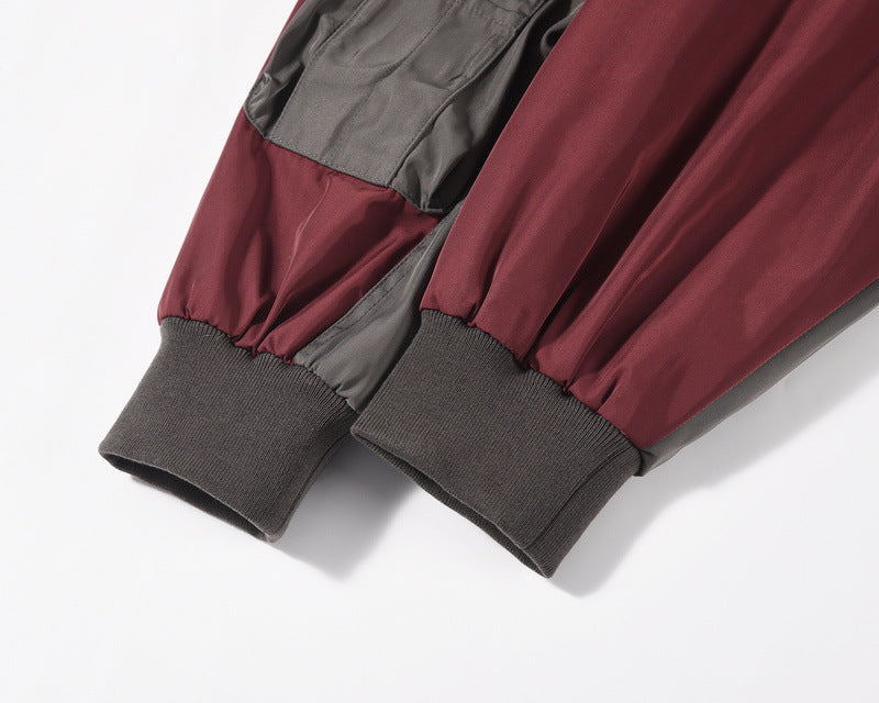 High Street Fashion Multi-functional Splice Functional Jacket