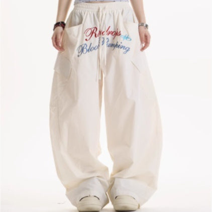 American Retro Hot Girl Wide-leg Casual Pants