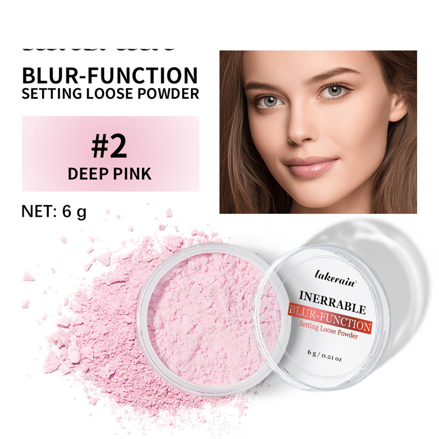 Blur-setting Loose Powder For Long-lasting Hold