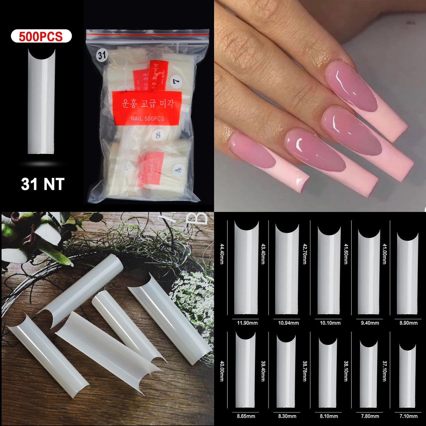French Pointed Non-marking Ballet Transparent