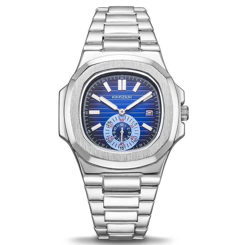 Stainless steel business waterproof men's Watch
