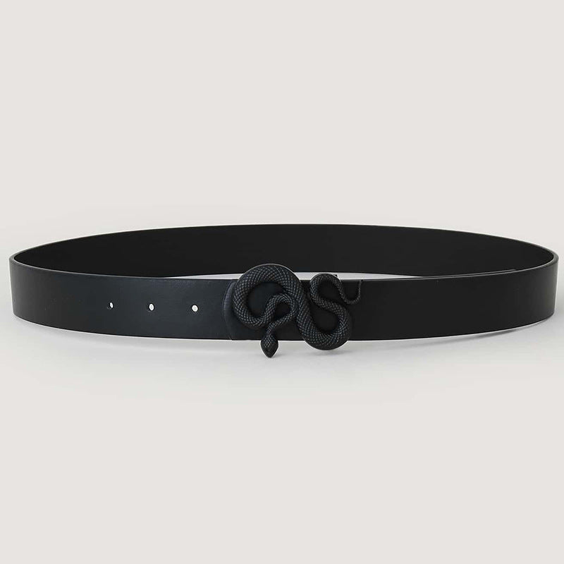 Creative Animal Alloy Snake Buckle Retro Belt