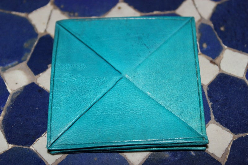 Miss Sheepskin Folding Coin Purse