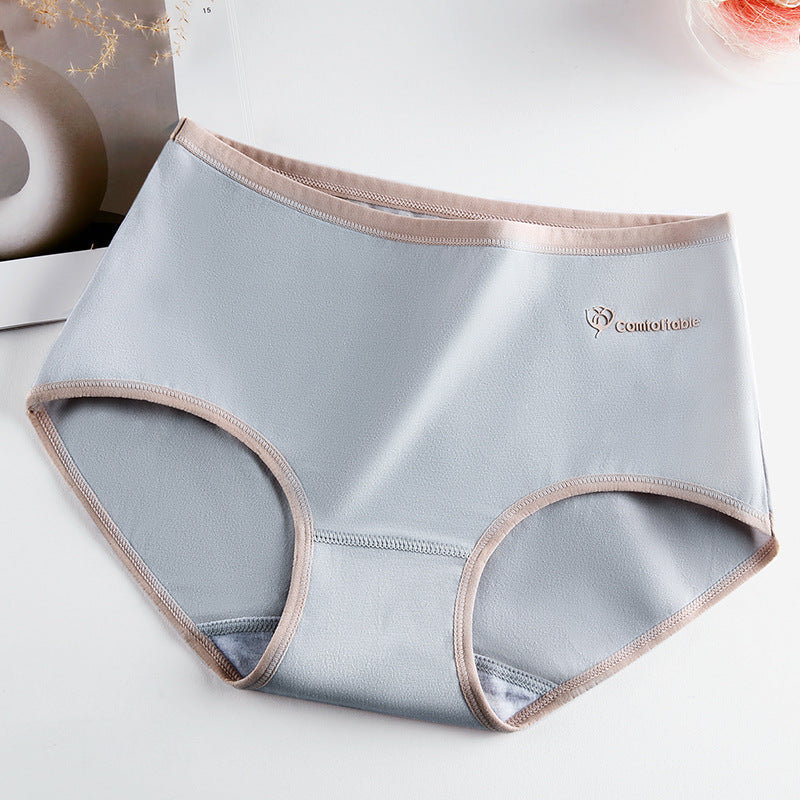 Cotton Antibacterial Mid-waist Briefs