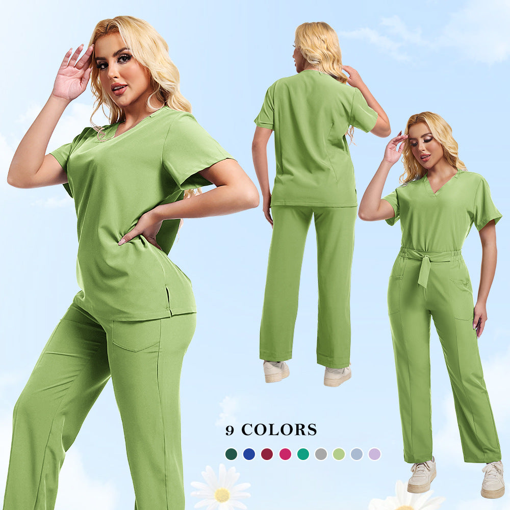 Short Sleeve Water-impervious Undergarments Suit Summer Stretch Quick-drying