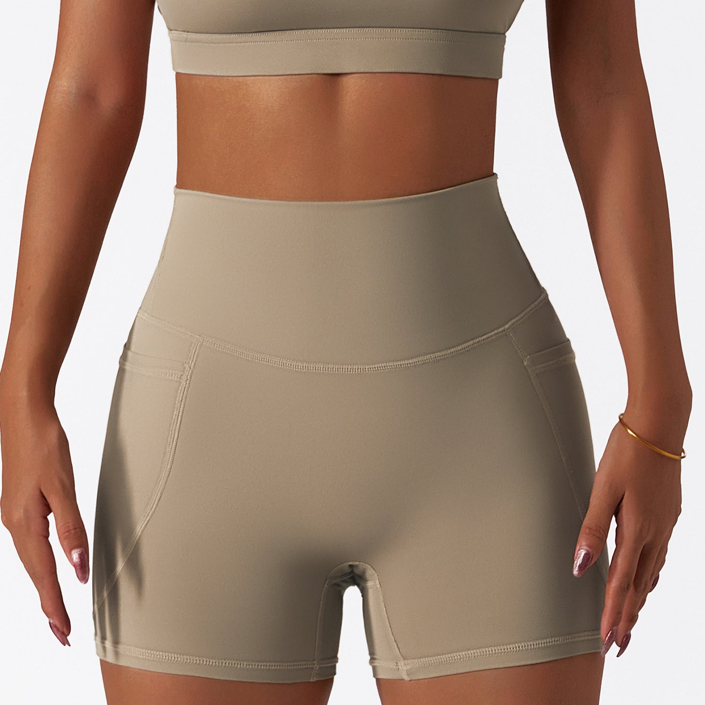 Women's Fashion Quick-drying Tight Ice Silk Sports Shorts