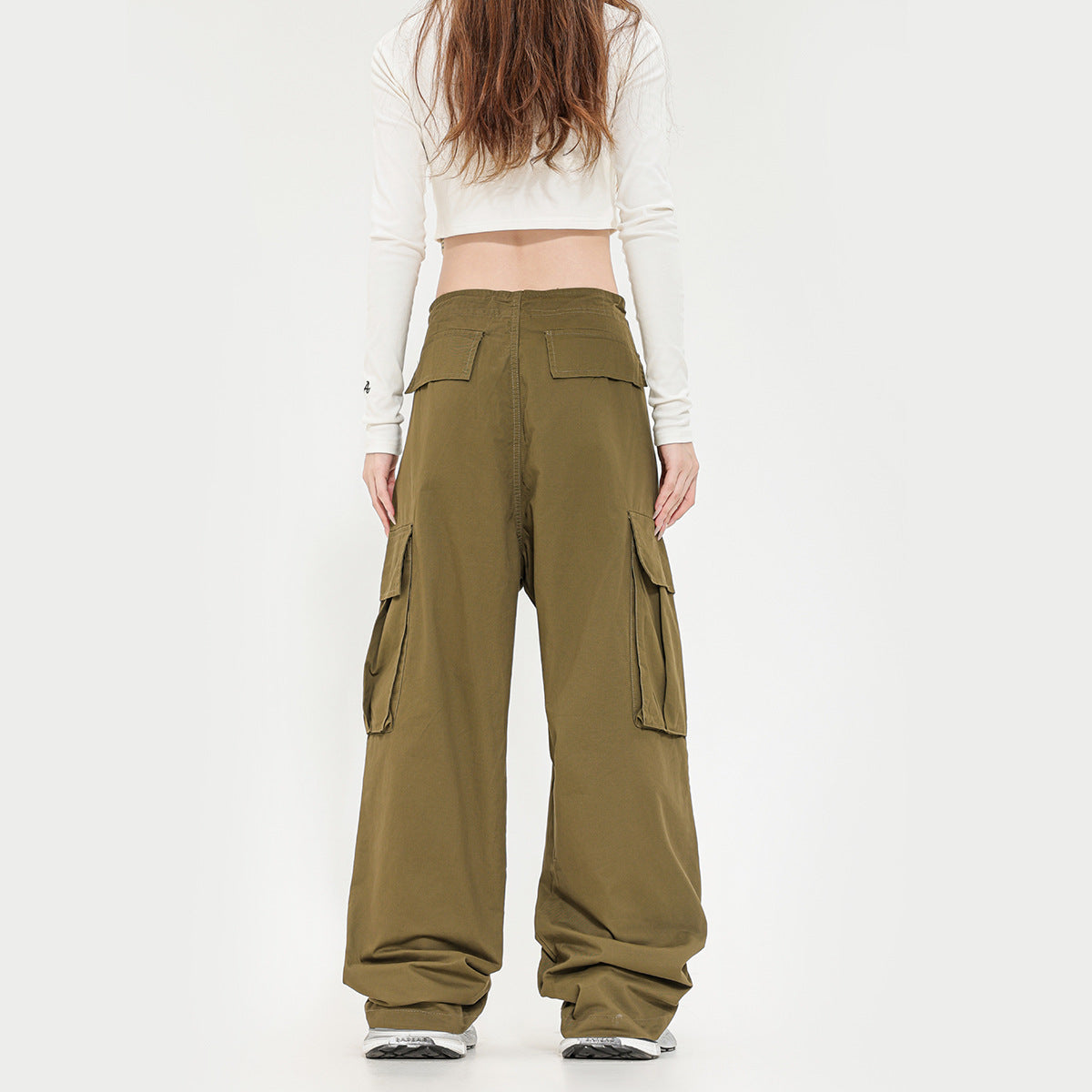 Waste Soil Style Maillard Overalls Fashion Brand Wide-leg Overalls