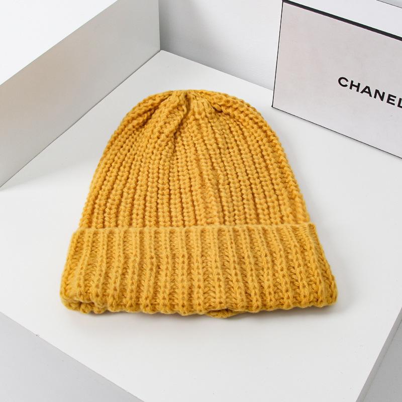 Women's Huge Wool Knitted Hat With Big Circumference