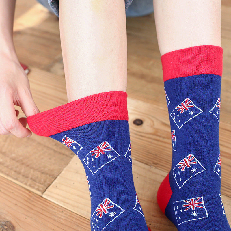 Men And Women Socks Cartoon Animals  Adult
