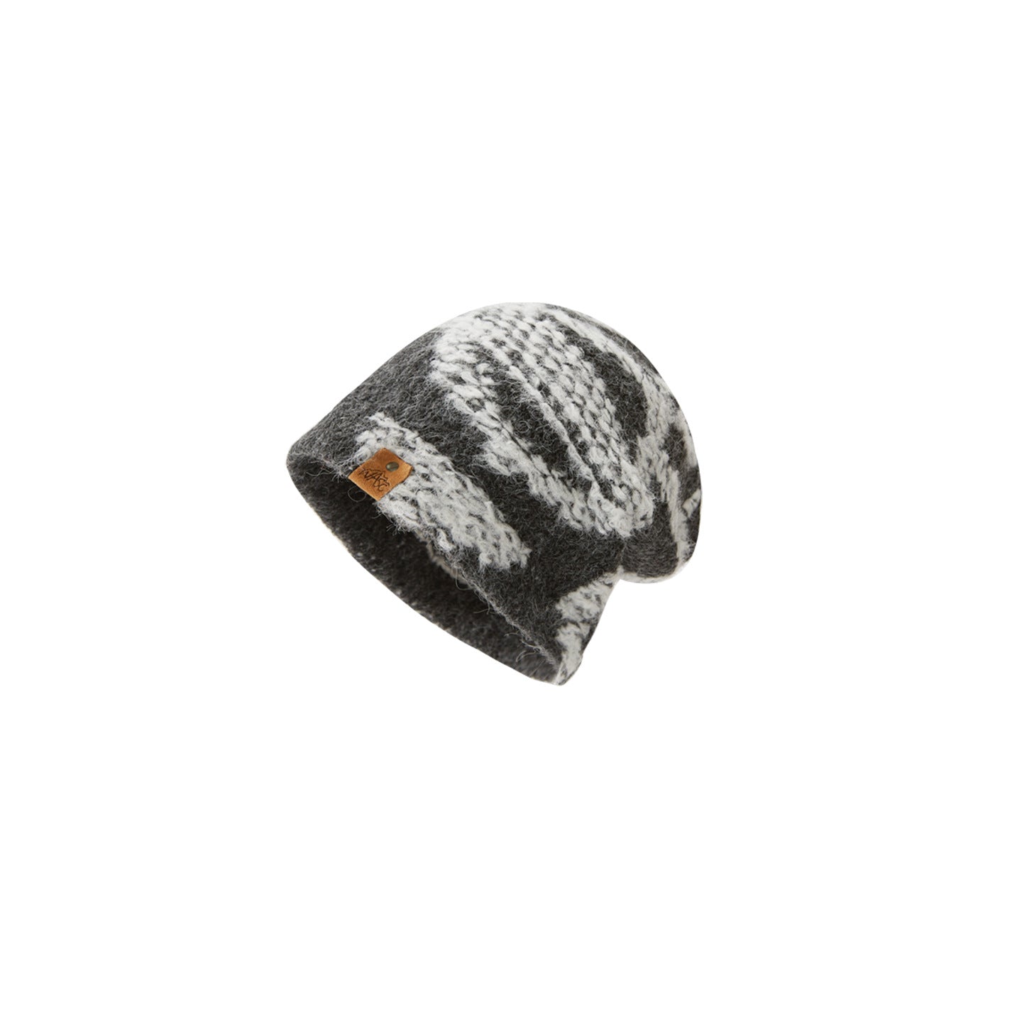 Oversized Knit Beanie Wool Ski Hat
