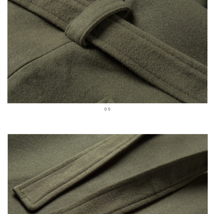 Men's Loose Thickened Warm Long Coat