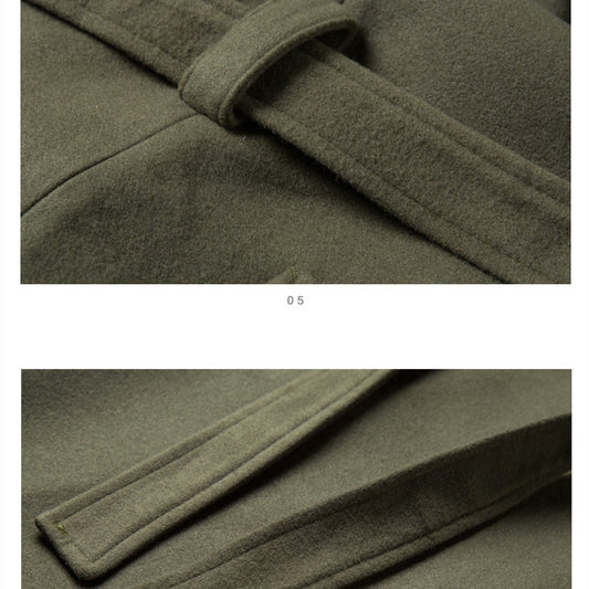 Men's Loose Thickened Warm Long Coat