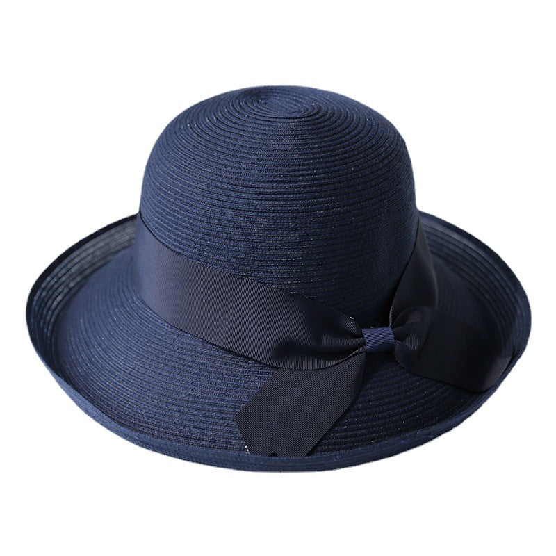 Women's Foldable Bucket Hat With Bow