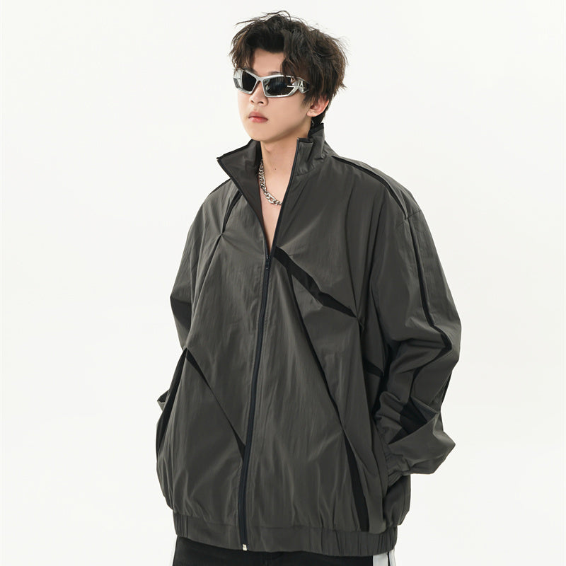 Trendy Outdoor Sports Stand-up Collar Jacket