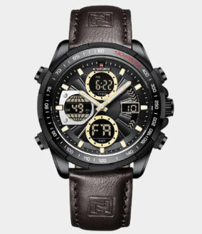 Double Waterproof Luminous Multifunctional Sports Men's Watch
