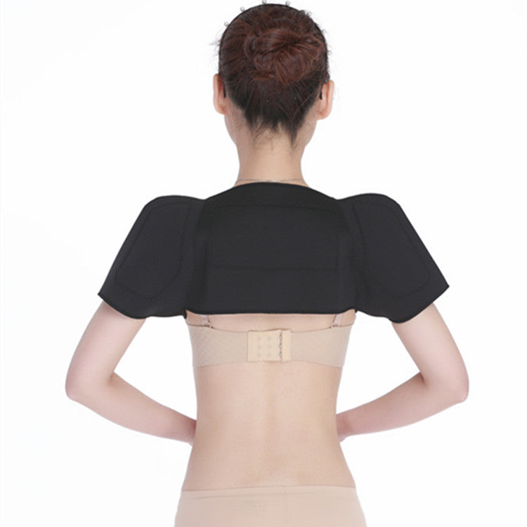 Cold and warm elastic shoulder pads