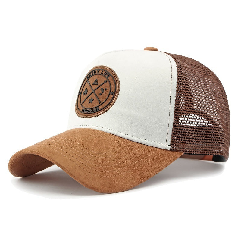 Outdoor Sun Protection Casual Mesh Baseball Cap Hard Top