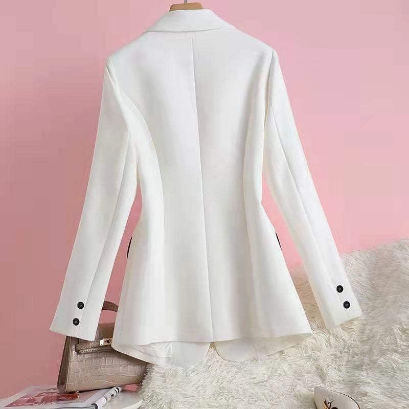 Slimming Elegant High-grade Non-ironing Waist Trimming Coat