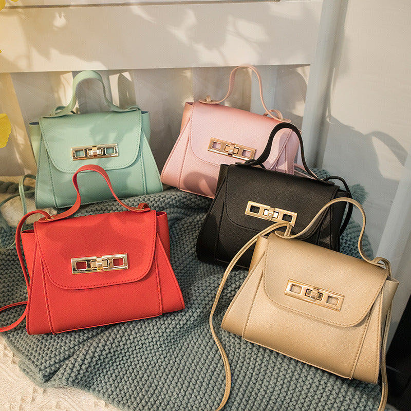 Solid Crossbody Shoulder Bag