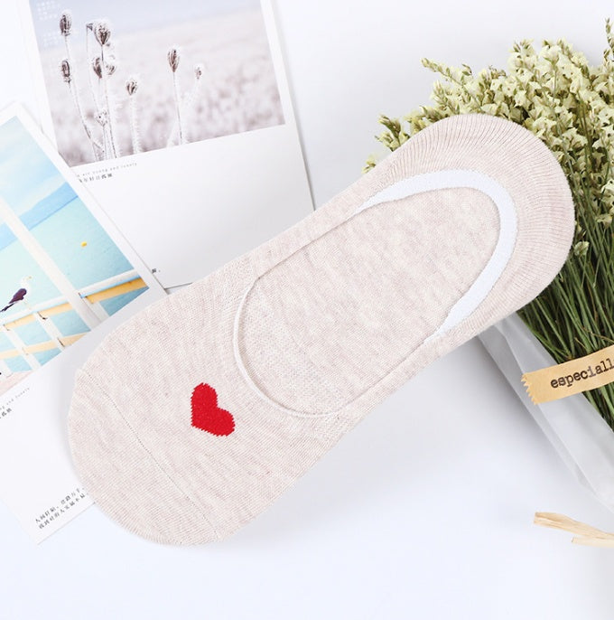 Warm Comfortable Cotton Girl Women Ankle Socks Female Bottom Invisible Color Girl Boy