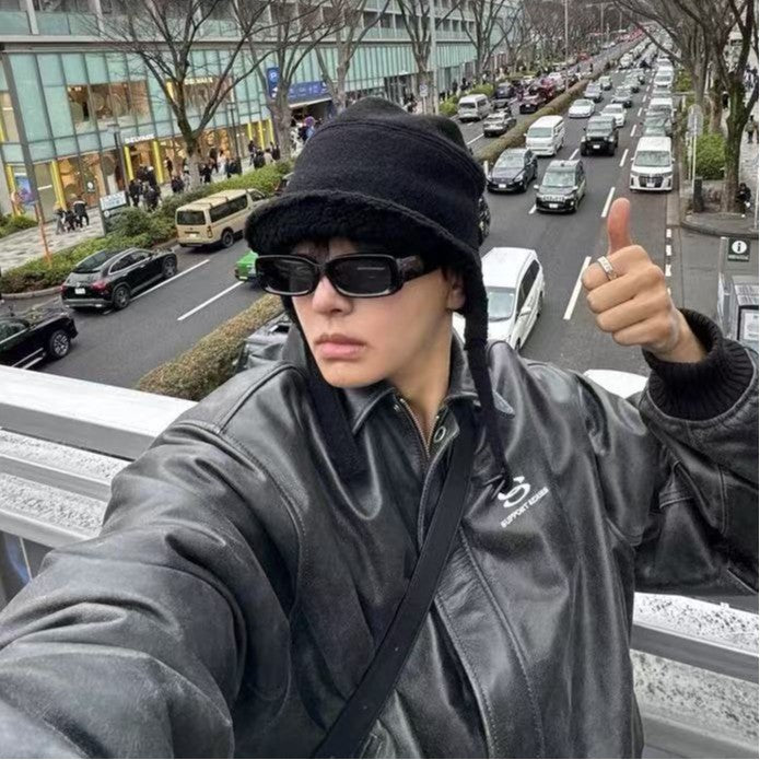 Unisex Versatile Wool Outdoor Flying Cap