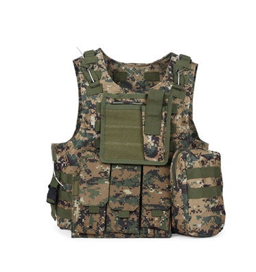Outdoor sports amphibious tactical vest Ma Bing combat carabiner multi-function special heart Tactical equipment