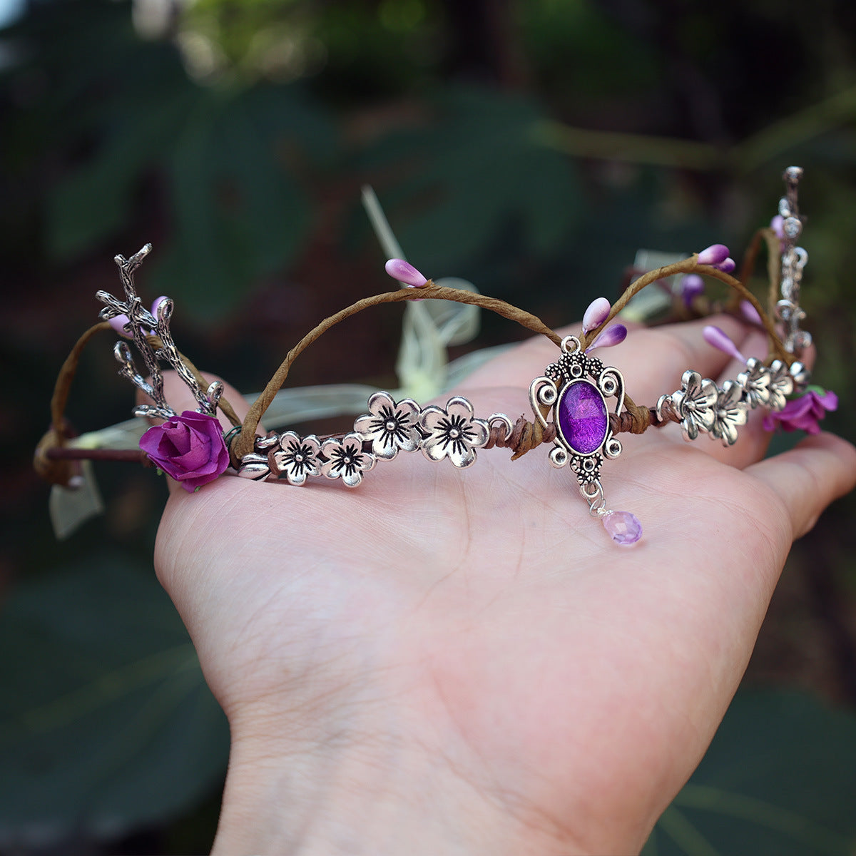 Retro Handmade Mori Style Decorative Tuinga Elf Queen