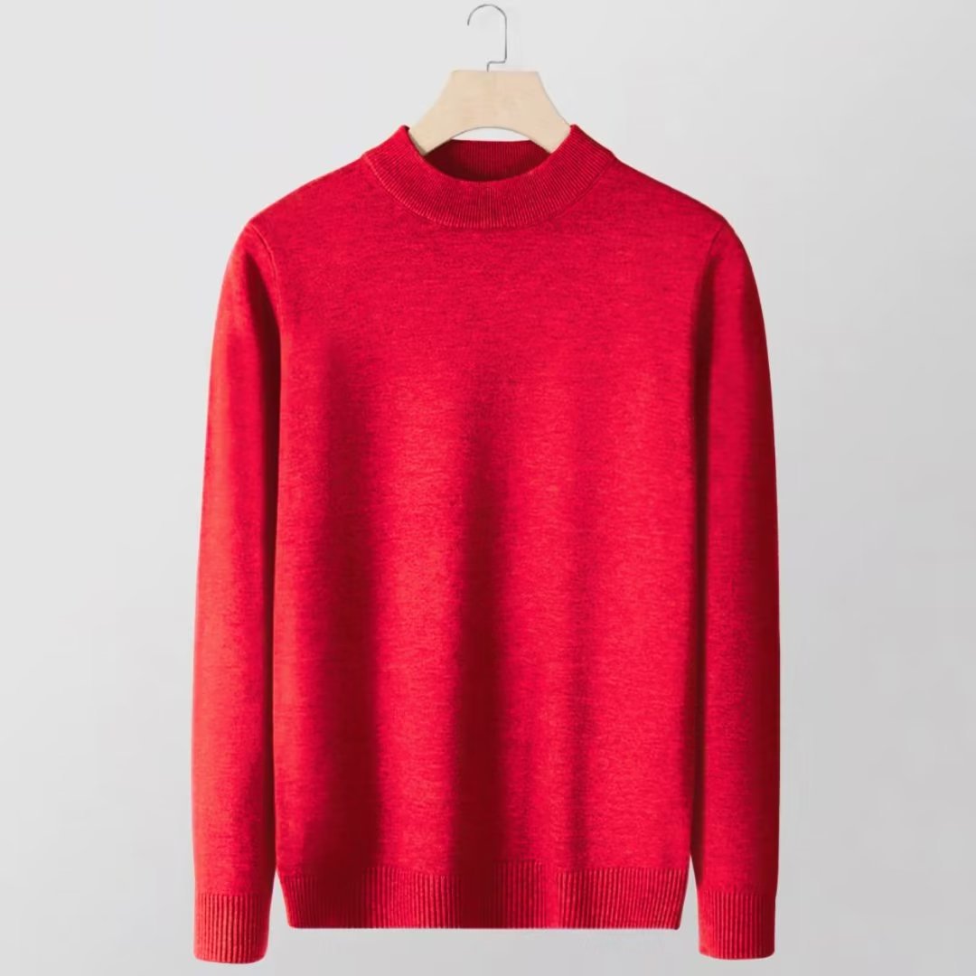 Knitted Base-Layer Casual Men's Wholesale Tops
