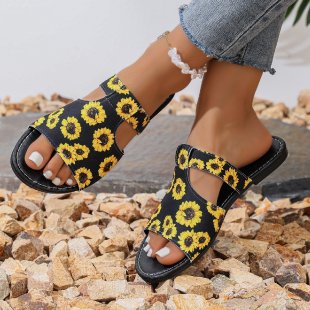 Women's Breathable Multicolor Printing Sandals