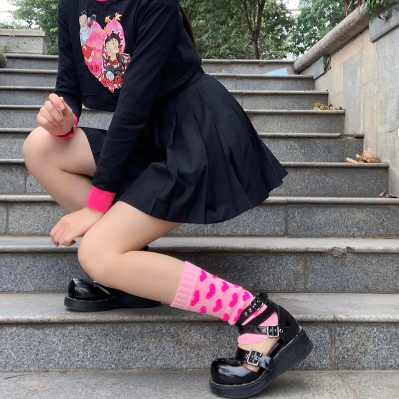 Japanese Subculture Socks To Keep Warm Women