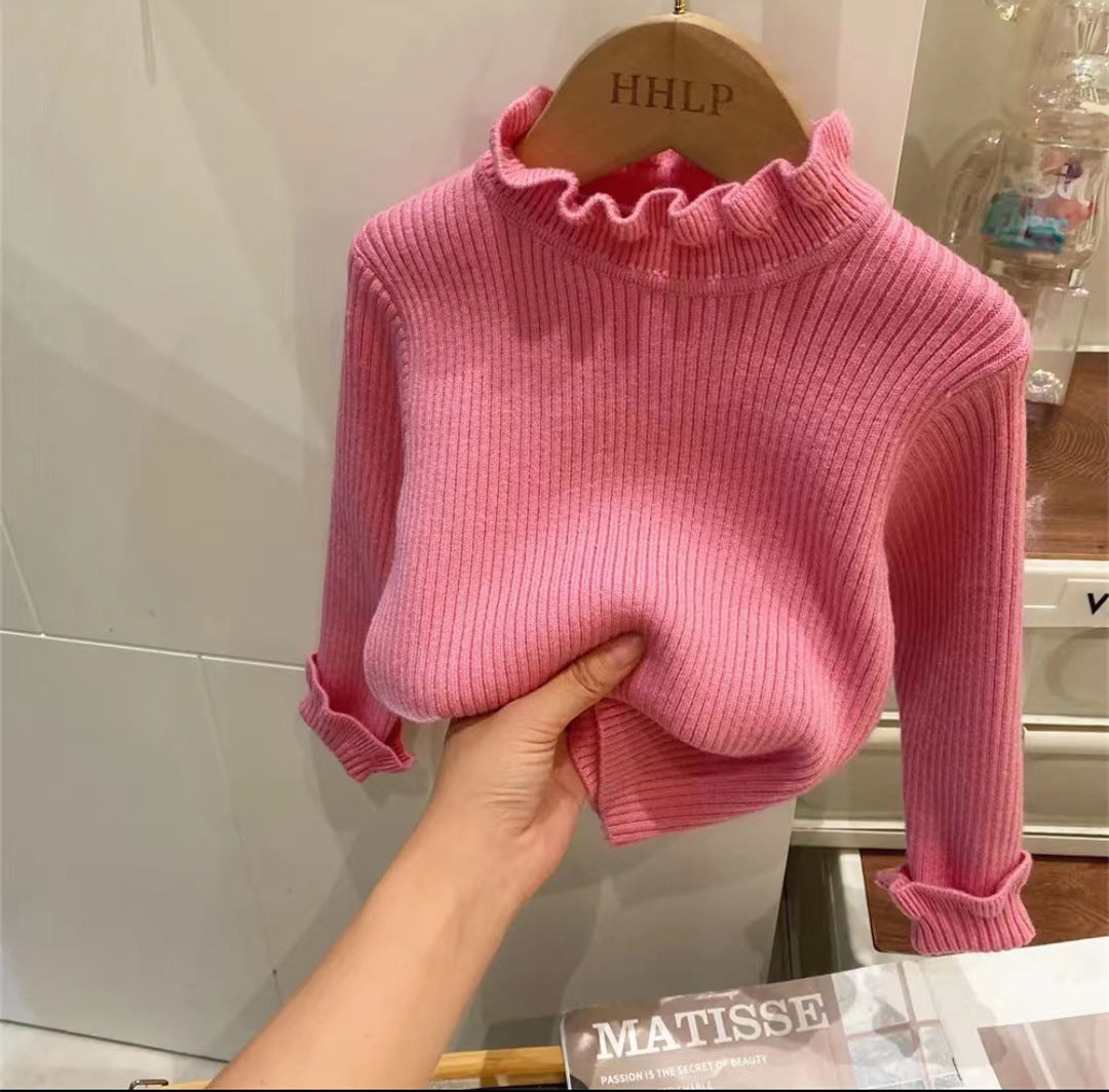 Spring And Autumn New Baby Knitted Top