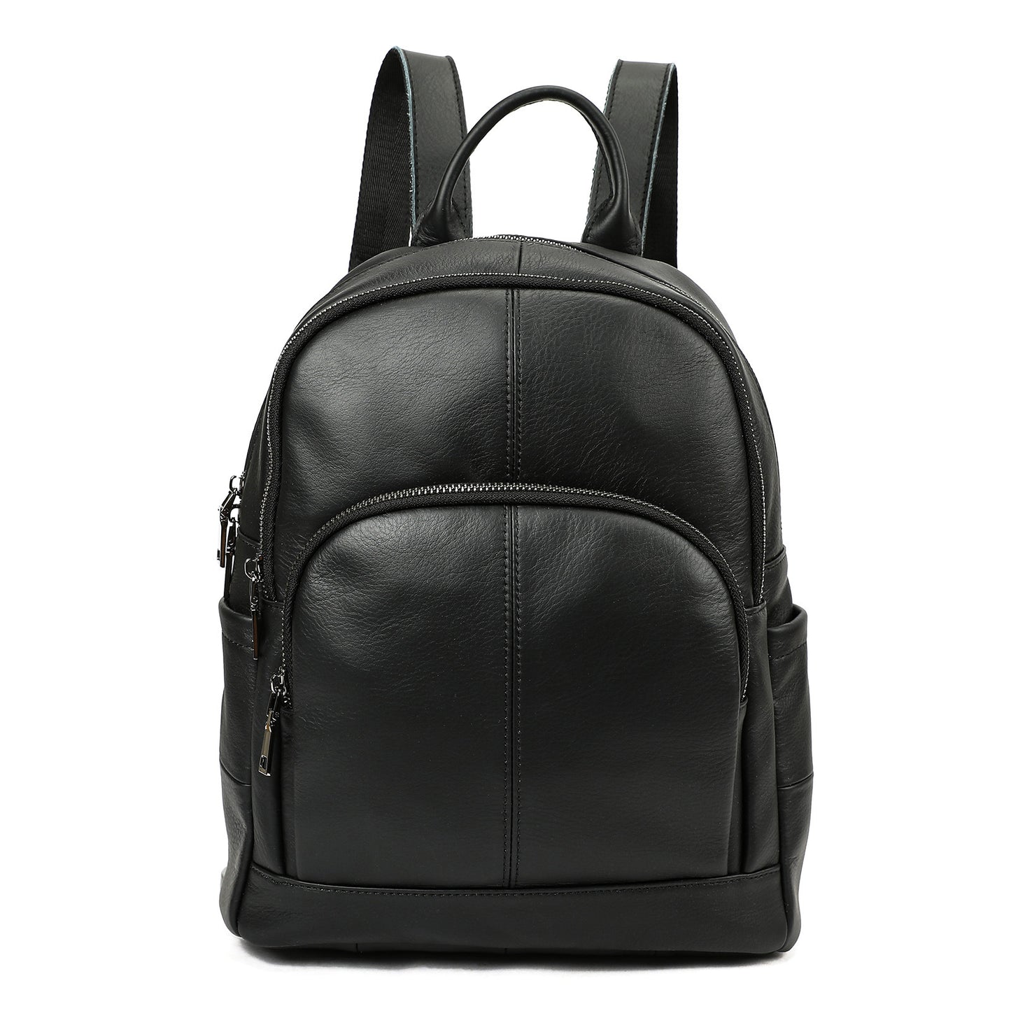 Elegant And Casual Leather Womens Backpack