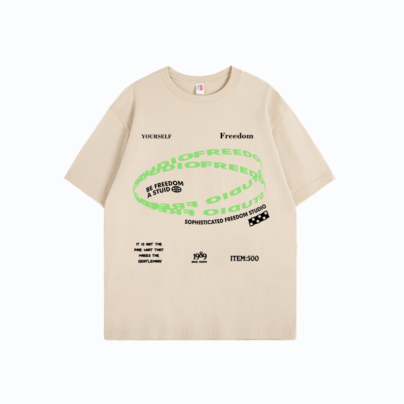 American Letter T-shirt Summer Street