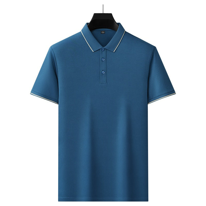 Men's Moisture-Wicking Casual Short-Sleeve Polo Shirt
