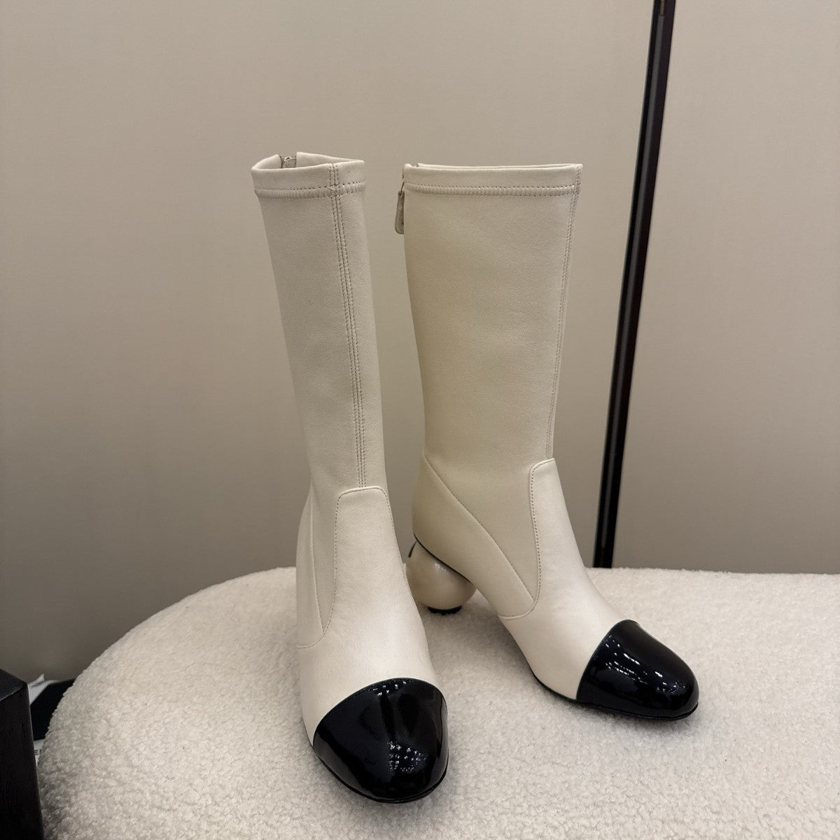 Autumn And Winter Classic Style Chunky Heel Ankle Boots