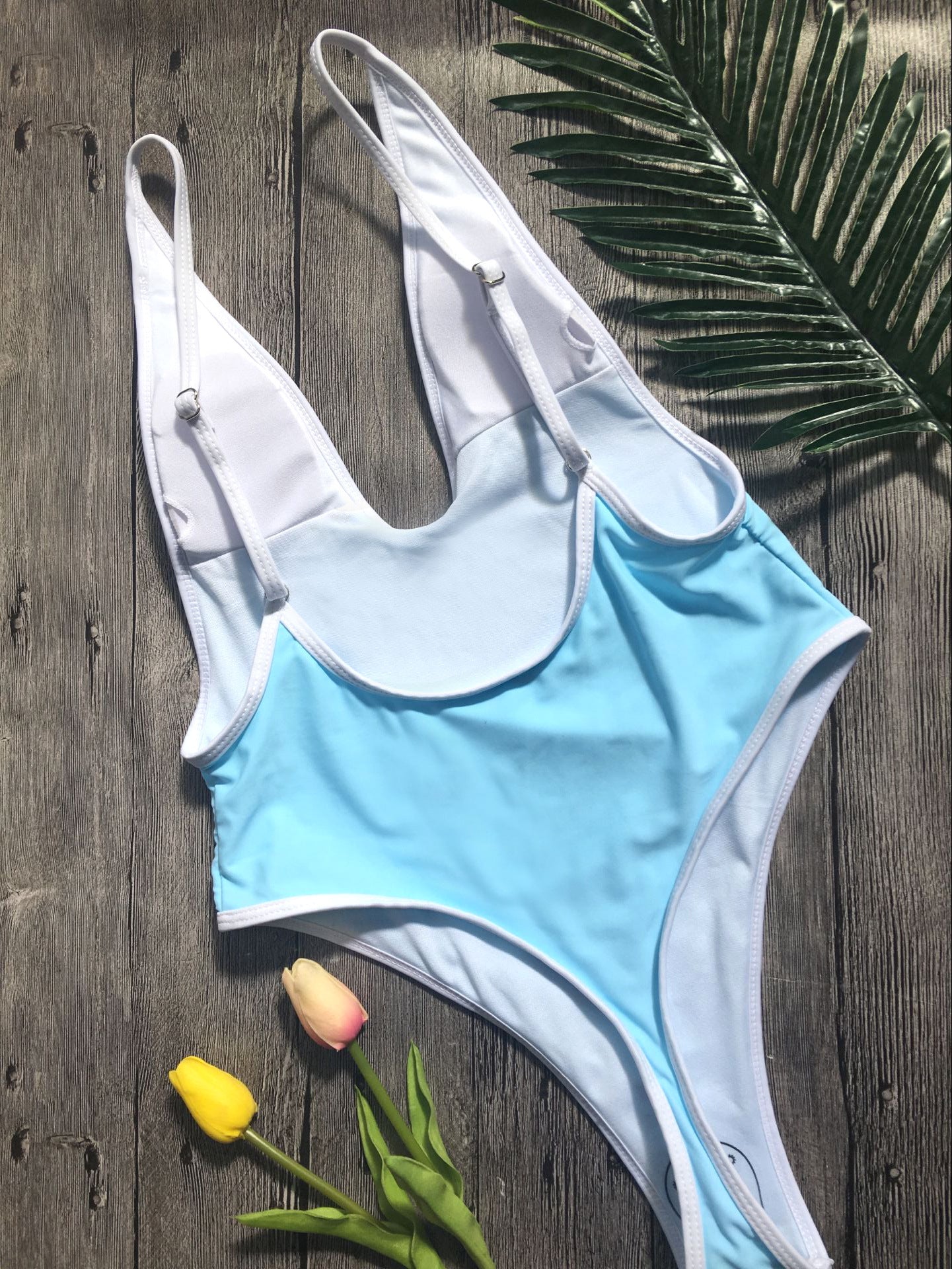 Multicolor bikini swimsuit