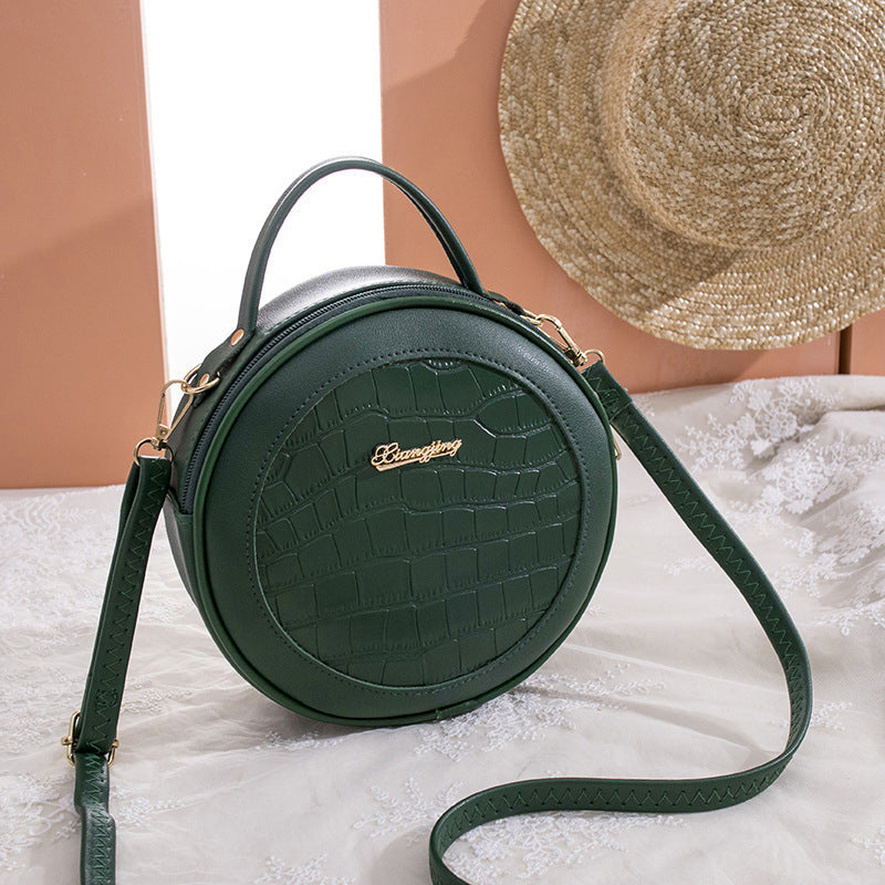 Women's Fashion Simple Solid Color Single Shoulder Crossbody Bag