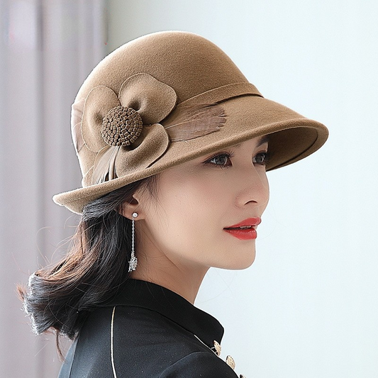 Winter Woolen Women's Shaping Cap