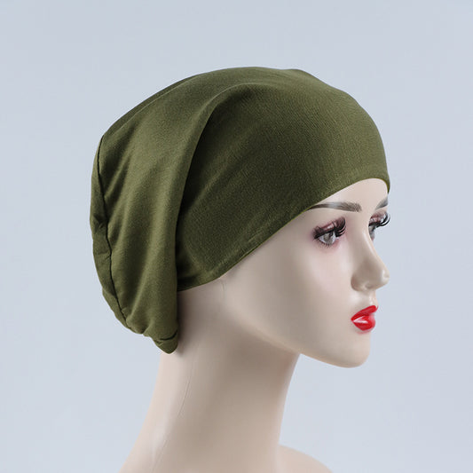 Modal Rayon Lined Elastic Satin Chiffon National Headband