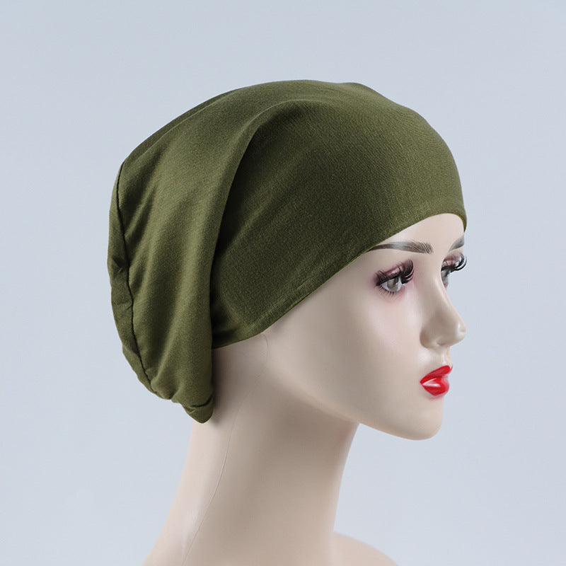 Modal Rayon Lined Elastic Satin Chiffon National Headband